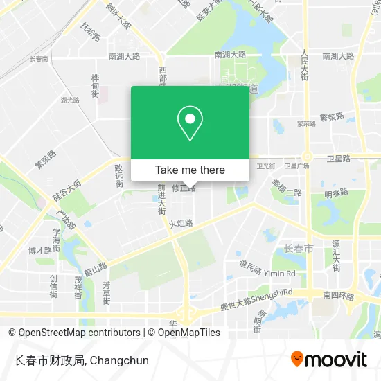 长春市财政局 map