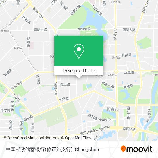 中国邮政储蓄银行(修正路支行) map