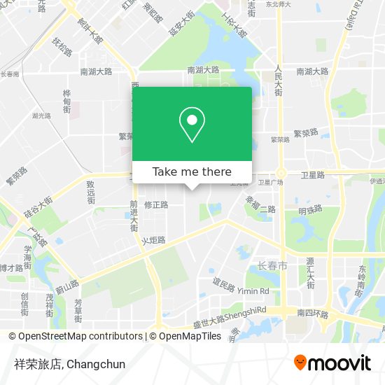 祥荣旅店 map
