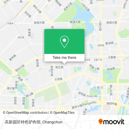 高新园区特色驴肉馆 map