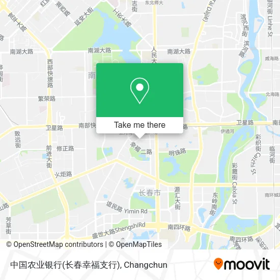 中国农业银行(长春幸福支行) map