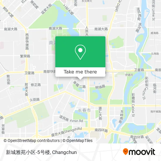 新城雅苑小区-5号楼 map