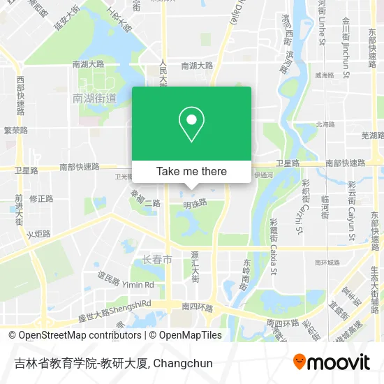 吉林省教育学院-教研大厦 map