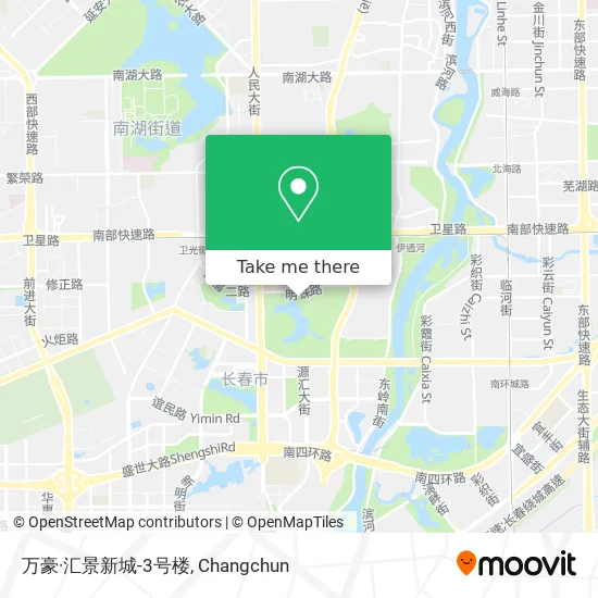 万豪·汇景新城-3号楼 map
