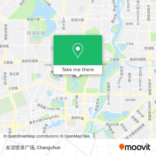 友谊喷泉广场 map