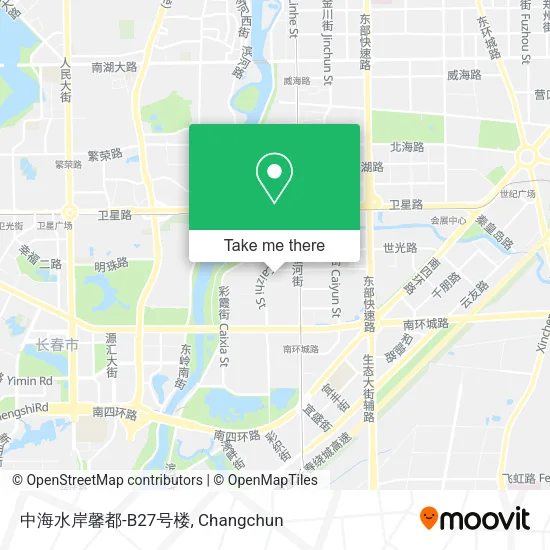 中海水岸馨都-B27号楼 map