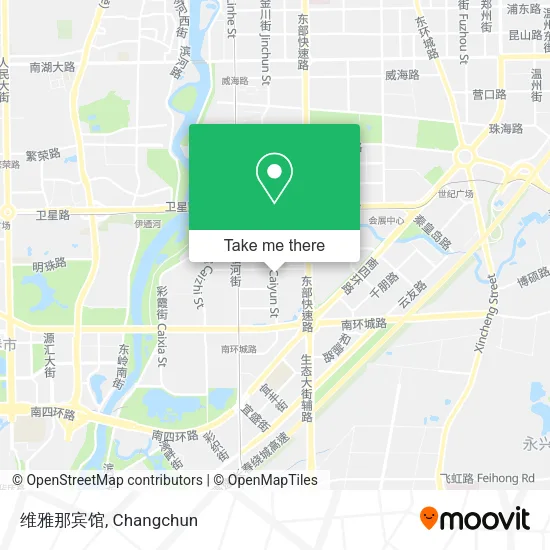 维雅那宾馆 map