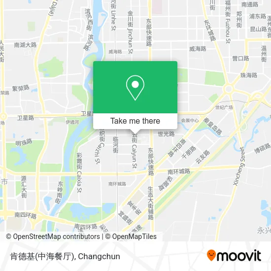 肯德基(中海餐厅) map