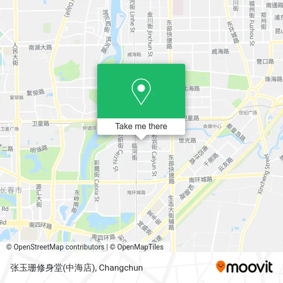 张玉珊修身堂(中海店) map