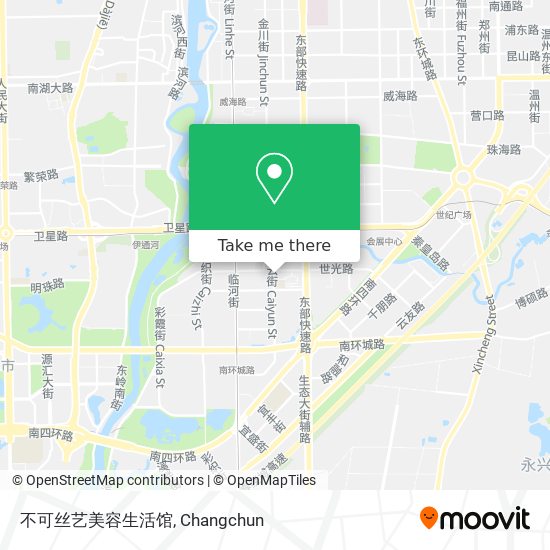 不可丝艺美容生活馆 map