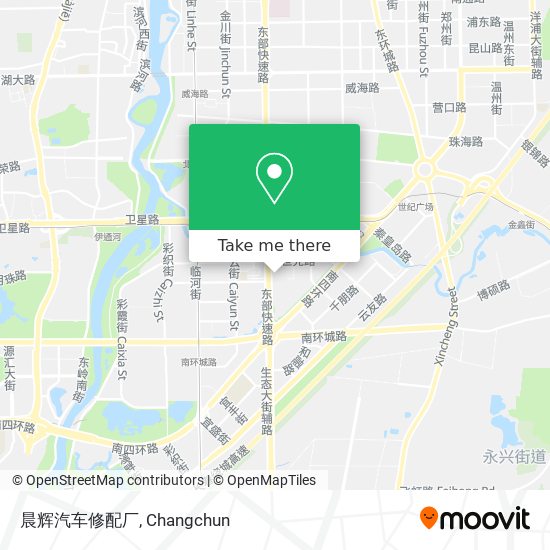 晨辉汽车修配厂 map