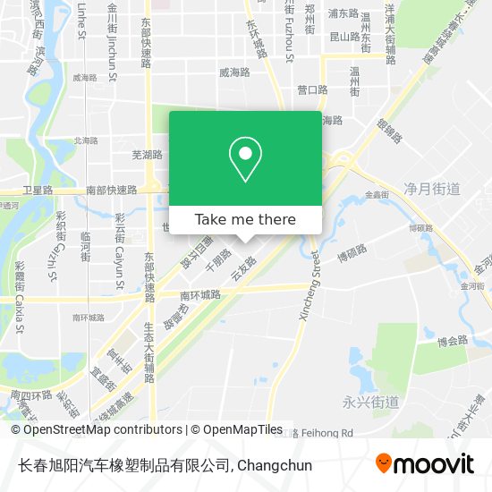 长春旭阳汽车橡塑制品有限公司 map