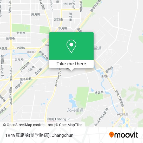 1949豆腐脑(博学路店) map