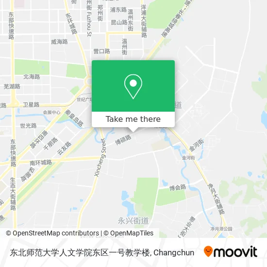 东北师范大学人文学院东区一号教学楼 map