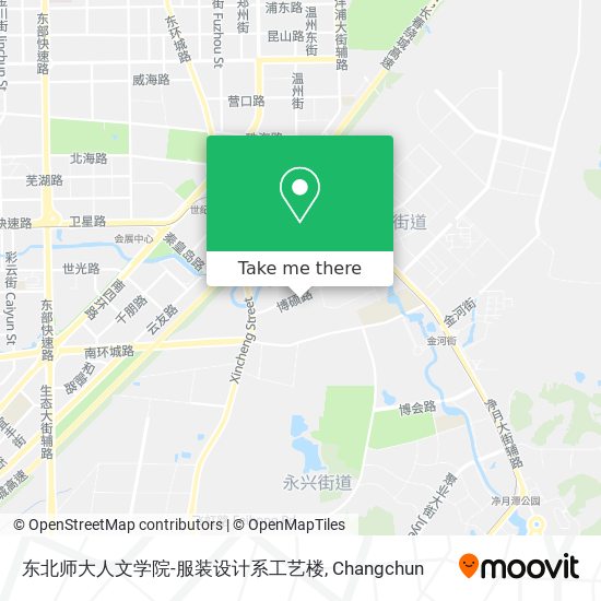 东北师大人文学院-服装设计系工艺楼 map