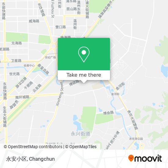 永安小区 map