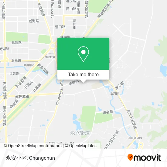 永安小区 map