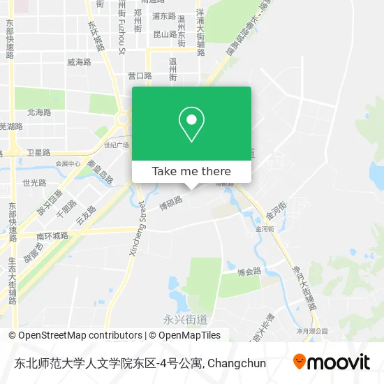 东北师范大学人文学院东区-4号公寓 map