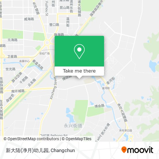 新大陆(净月)幼儿园 map