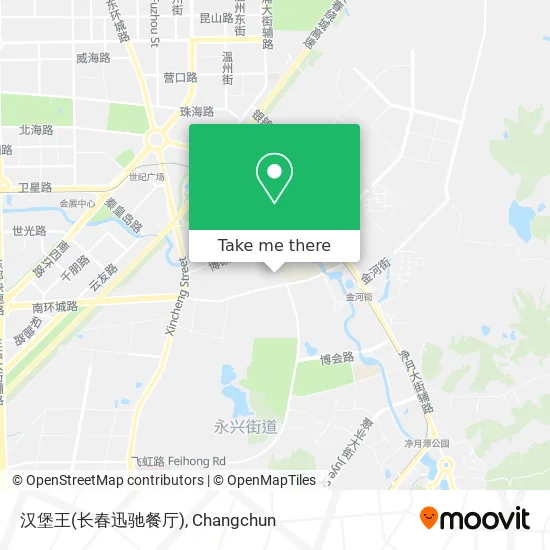 汉堡王(长春迅驰餐厅) map