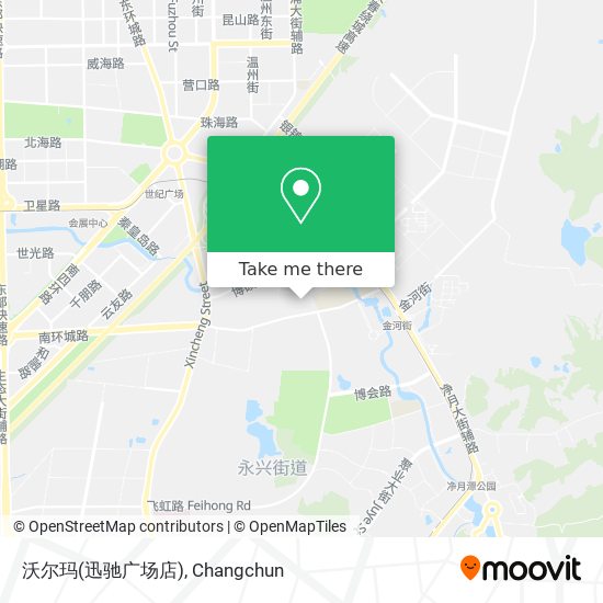 沃尔玛(迅驰广场店) map