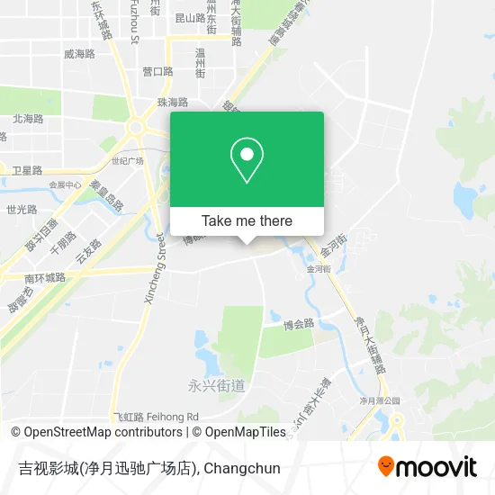 吉视影城(净月迅驰广场店) map