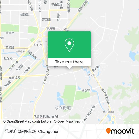 迅驰广场-停车场 map