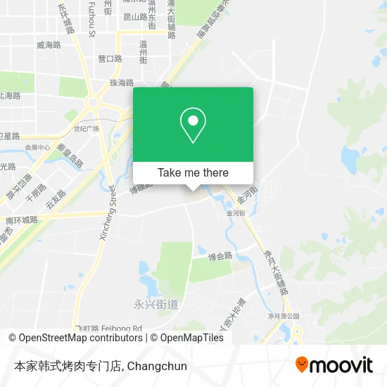 本家韩式烤肉专门店 map
