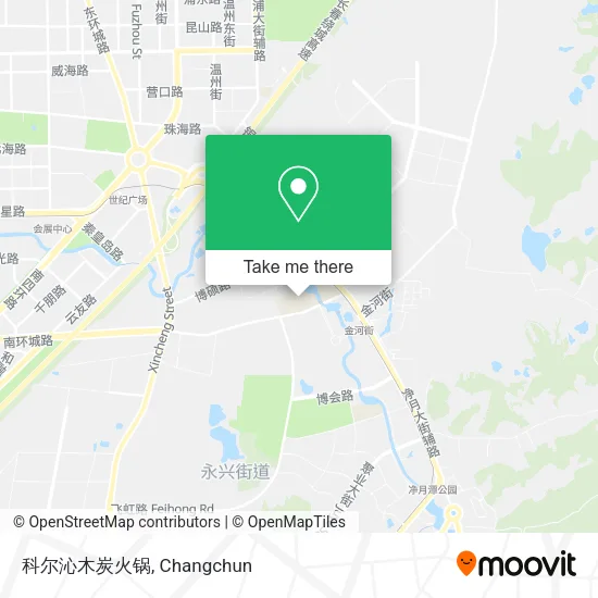 科尔沁木炭火锅 map