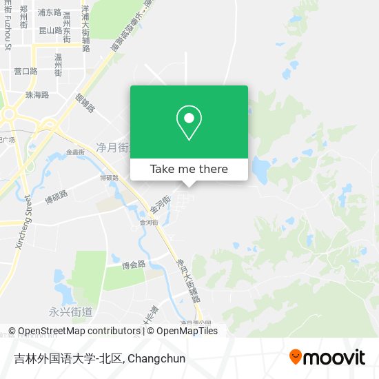 吉林外国语大学-北区 map