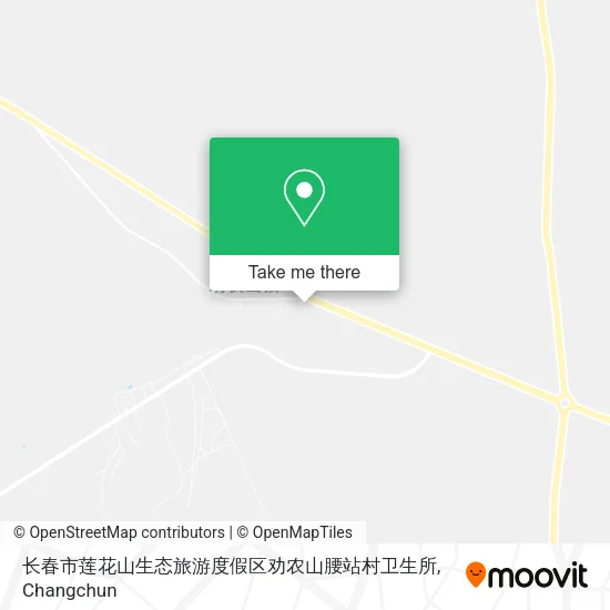 长春市莲花山生态旅游度假区劝农山腰站村卫生所 map