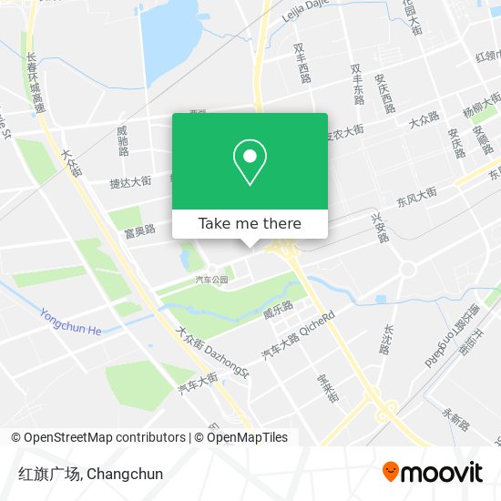 红旗广场 map
