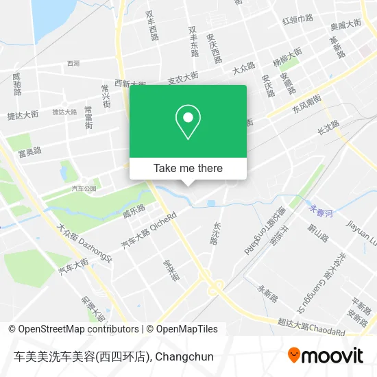 车美美洗车美容(西四环店) map