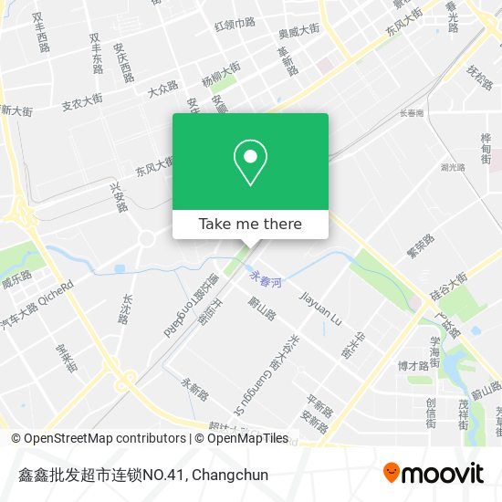 鑫鑫批发超市连锁NO.41 map