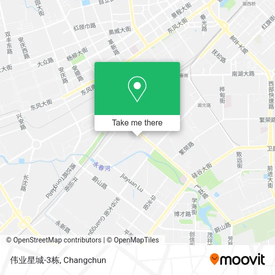 伟业星城-3栋 map