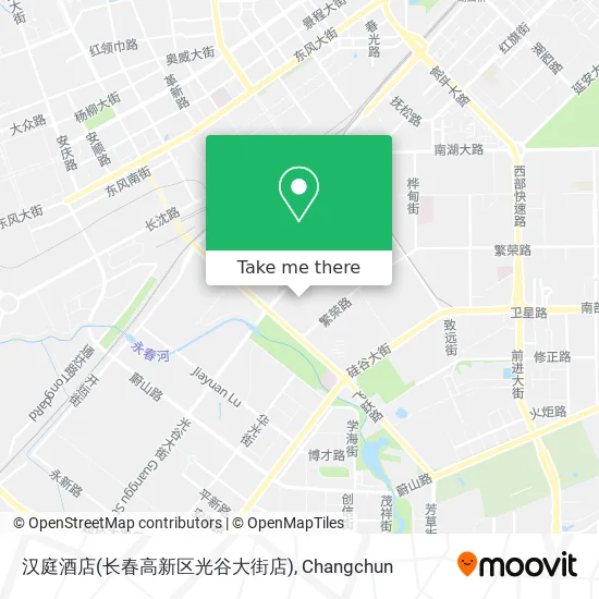 汉庭酒店(长春高新区光谷大街店) map