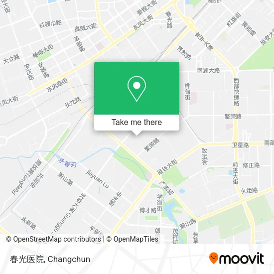 春光医院 map
