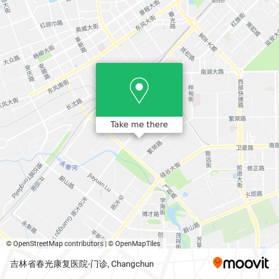 吉林省春光康复医院-门诊 map