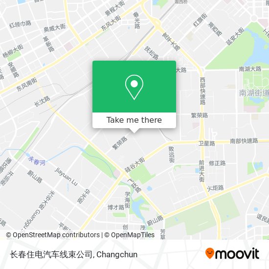 长春住电汽车线束公司 map