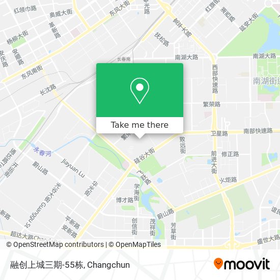 融创上城三期-55栋 map
