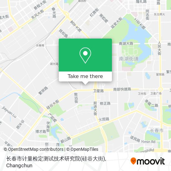 长春市计量检定测试技术研究院(硅谷大街) map