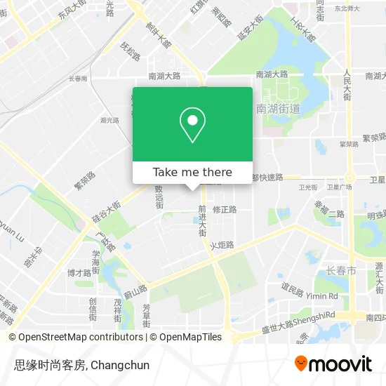 思缘时尚客房 map