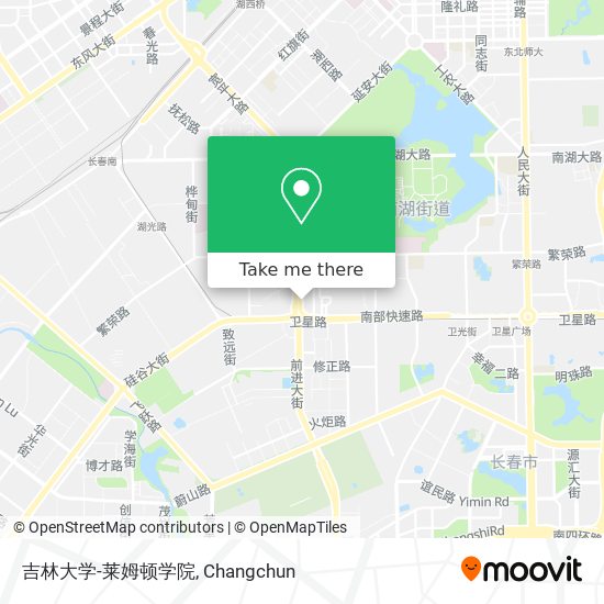 吉林大学-莱姆顿学院 map
