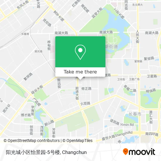 阳光城小区怡景园-5号楼 map