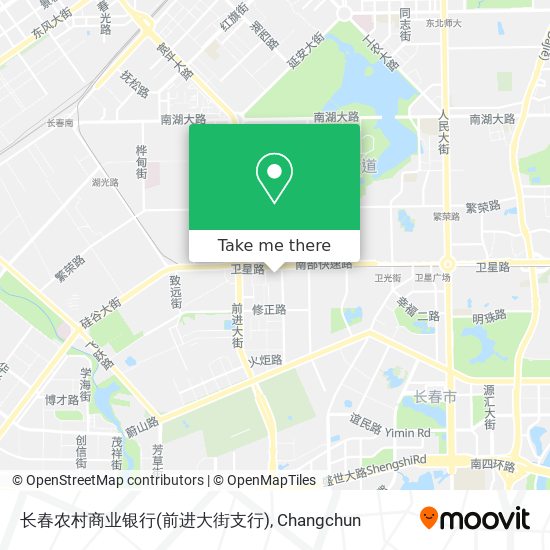 长春农村商业银行(前进大街支行) map