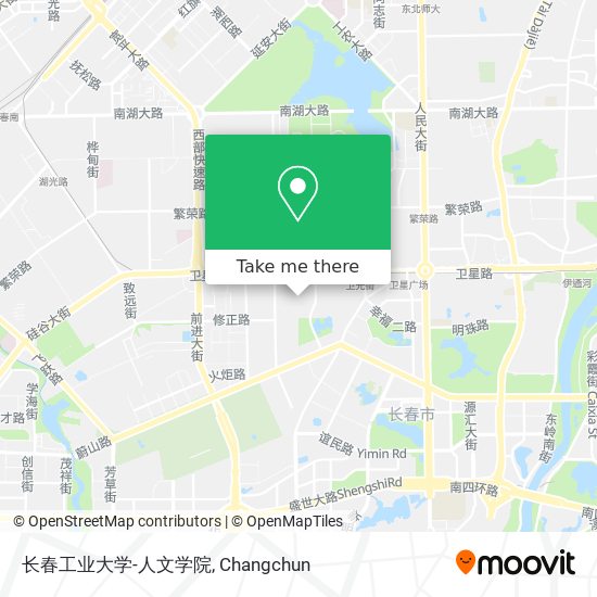 长春工业大学-人文学院 map