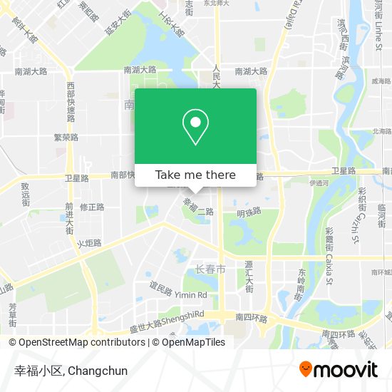 幸福小区 map