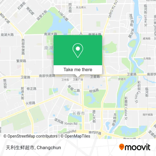 天利生鲜超市 map