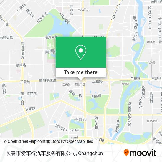 长春市爱车行汽车服务有限公司 map