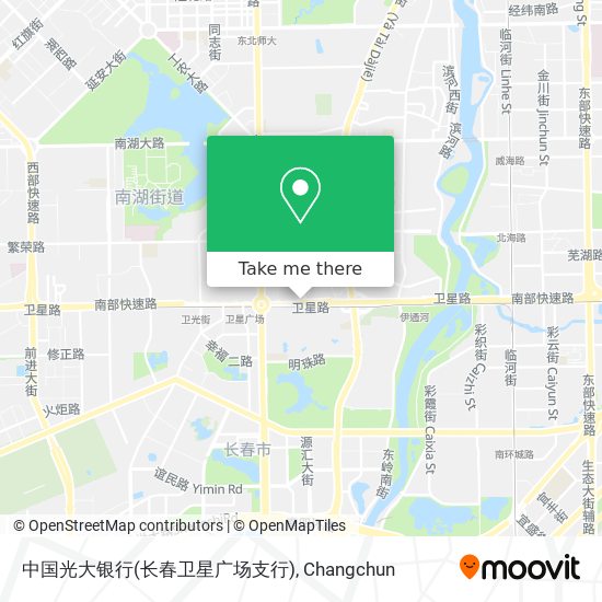 中国光大银行(长春卫星广场支行) map